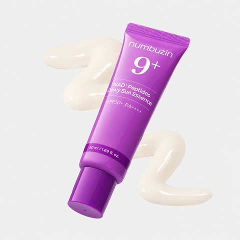 Numbuzin No.9 NAD Peptides Dewy Sun Essence SPF50+ PA++++