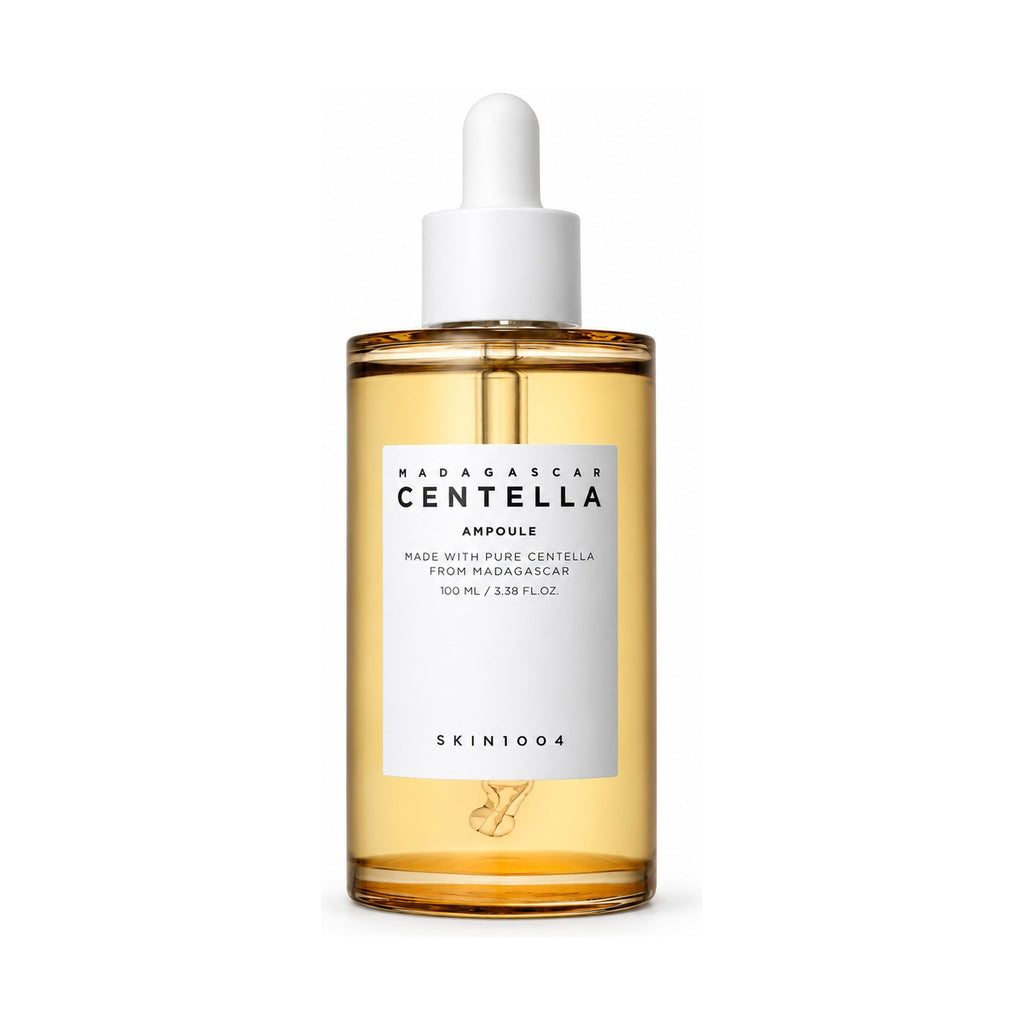SKIN1004 Madagascar Centella Ampoule 100 ml dropper bottle on a white background