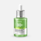 سيروم Anua Azelaic Acid 10+ Hyaluron Redness Soothing 30 مل زجاجة قطارة خضراء بطوق فضي