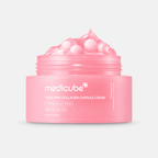 Medicube PDRN Pink Collagen Capsule Cream 55 g pink jar with capsule gel